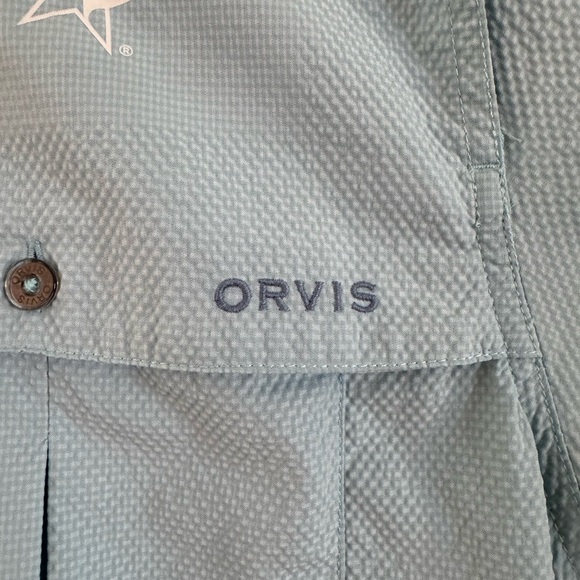 Blue Orvis Boat Shirt - Picture 2 of 6